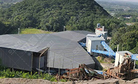 湖北咸寧赤壁文清礦業時產1200噸采石場生產線流程